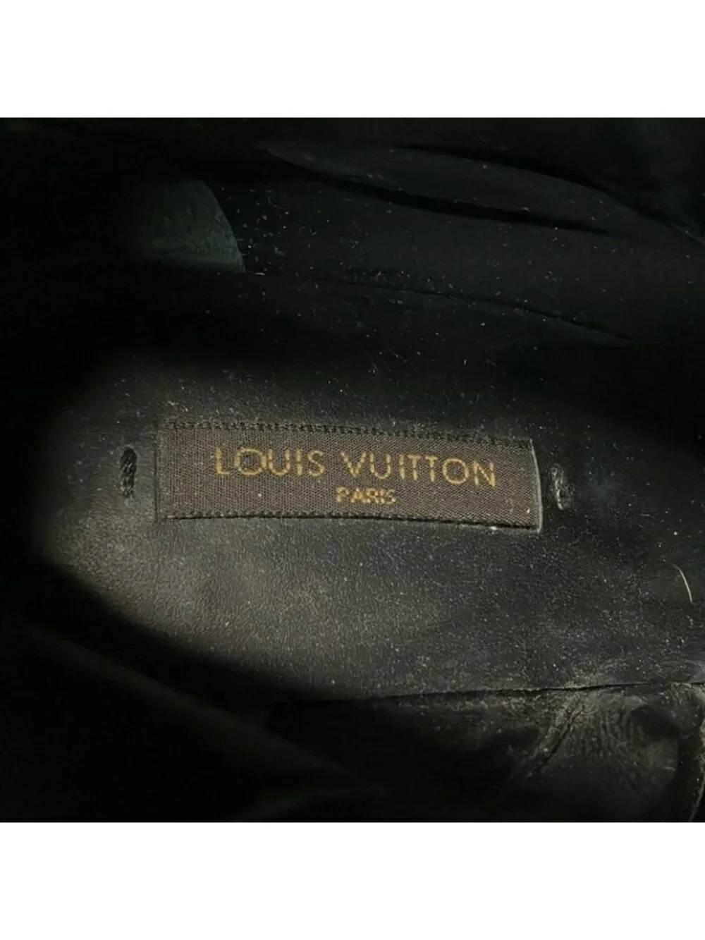 Louis Vuitton Short Boots 36.5 Black Leather - Picture 6 of 8
